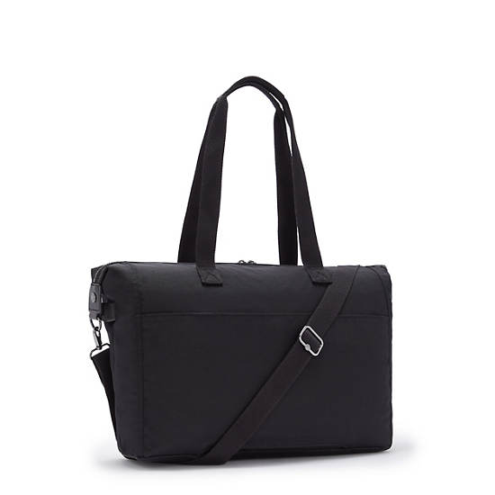 Sac Ordinateur Portable Kipling Ilia Tote Bag Noir | FR 1915UZ